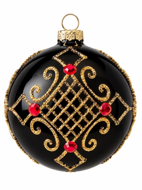 Bombki 100 dekorowane ornament op.4szt.: NOC ORIENTU