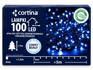 Lampki LED 100L 5mb zimne (652/21/LED/CW)