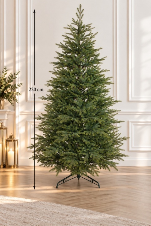 Choinka Świerk PE 100% Alaska 220cm (E)