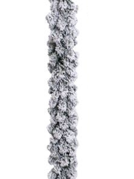 Girlanda 1 śnieżona szer.22cm dł.150cm (DC3007)