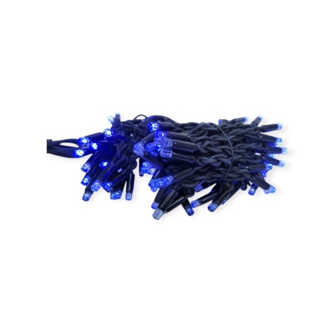 Kurtynka sople LED zewnętrzna gruby kabel 100L+ gniazdo białe zimne +flash biały zimny (25-332) 4,8m/6W