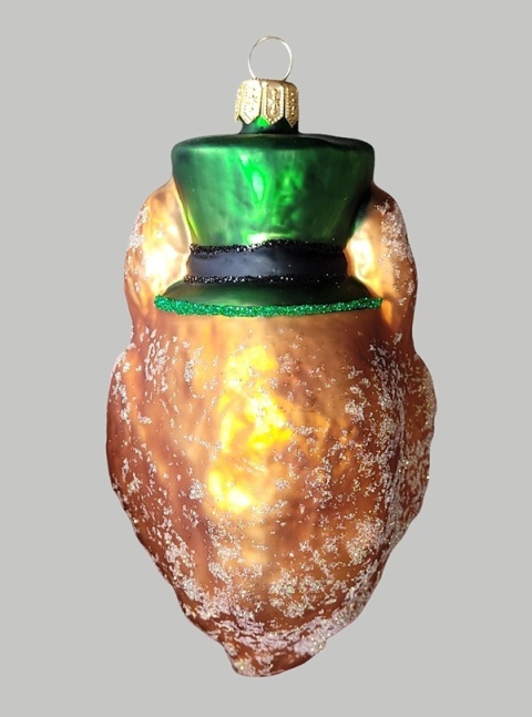 Bauble form: Fox head in a cylinder (156) H