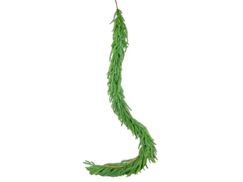 Girlanda ciemno zielona PE 190cm (CV40328)