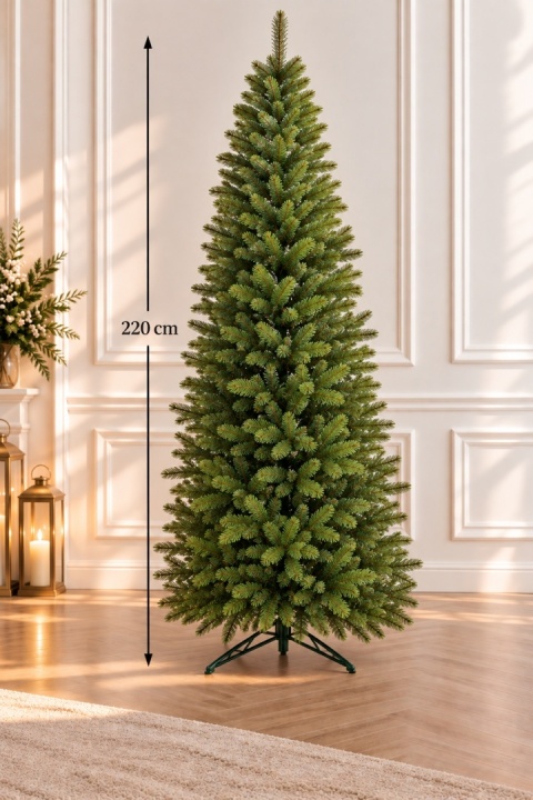 Choinka Świerk PE Slim 220cm (E)