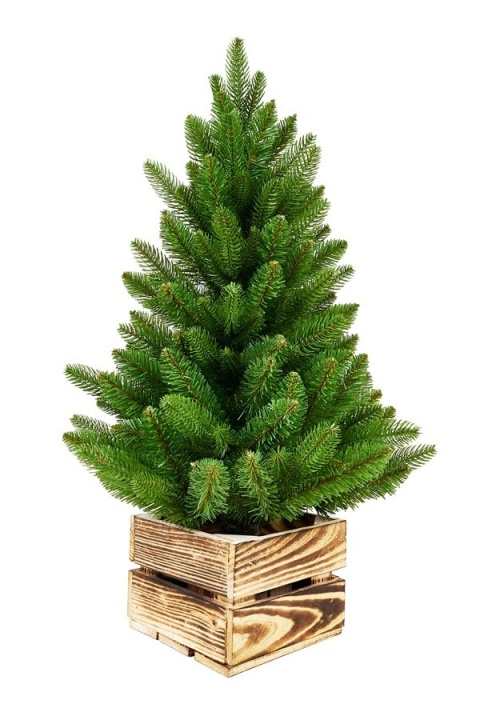 Choinka Bergen PE Box, zielona, ​​80 cm (DC2130), średnica 51 cm