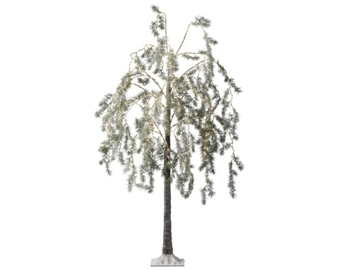 Drzewo 150cm modrzew 360LED ciepły timer wew/zew (491595)