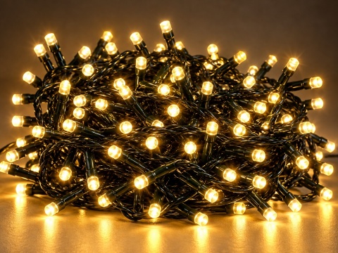 Lampki LED 400L transformator 19,95m wew. ciepłe (11/15/LED/WW)