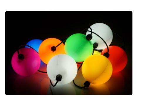LED Christmas tree lantern lights (LD-10) with colored outdoor socket