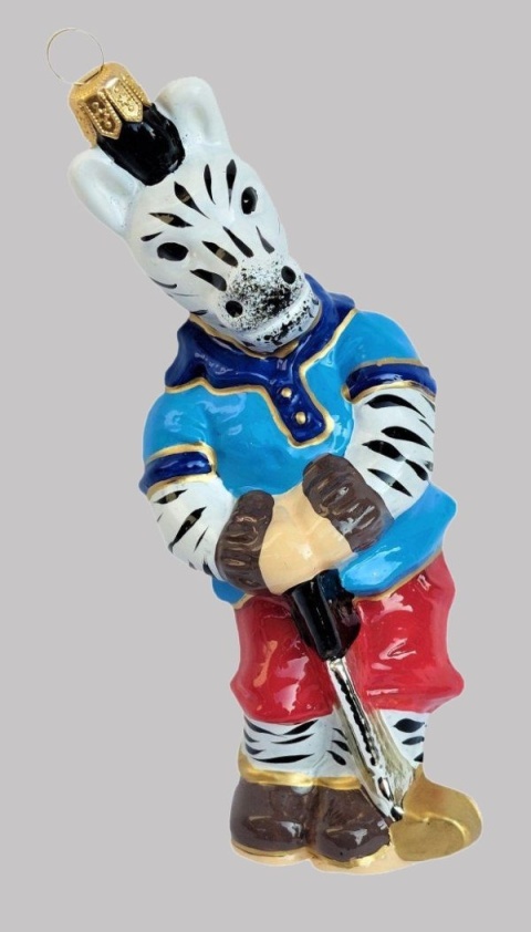 Bombka formowa: Zebra golfista (284) SEW