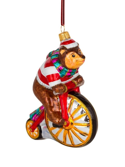 Bombka Huras: Cyrkowy niedźwiadek (S949)