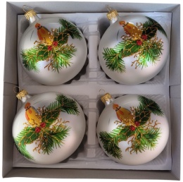 Bombki 120 dekorowane op.4szt LUDOWE (6)