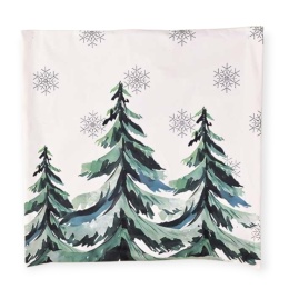 Pillowcase 45x45cm Green Christmas Trees (TG80113)