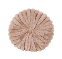 Round pillow 35cm apricot fur (518858)