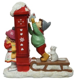 Dzieci przy skrzynce na listy SKARBONKA (520513)-20%