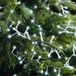 Lampki 1000 LED Soft Glow zimne timer 8f. 22,5m (495636)