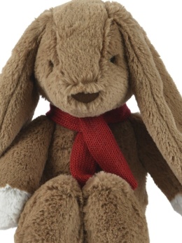 Króliczek pluszowy 35cm brązowy (582458)