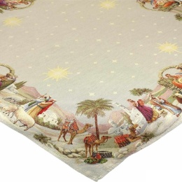 Obrus gobelinowy kwadrat 100x100cm Święta Rodzina (SW279)