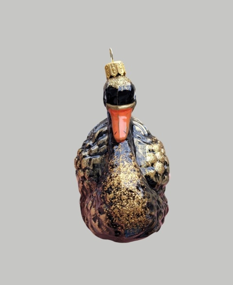 Bombka formowa: Łabędź czarny (281) D