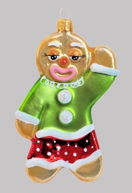 Bombka formowa: Ludek piernikowy dziewczynka (190) SEW