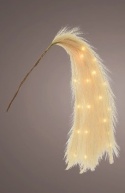Trawa ozdobna 105cm beżowa 18 LED(485936) -50%
