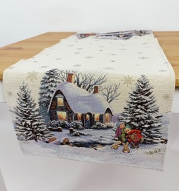Bieżnik gobelinowy Eden 40x100cm Chatka (SWchatka)