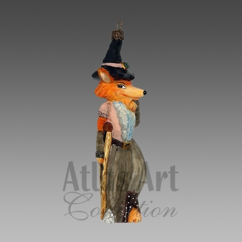 Bombka Atlas Art: Lisica z kulą (00599AA)