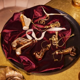 Bombka szklana: Saksofon (129600)