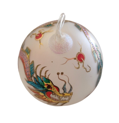 Bombka Komozja: Klosz na huku ze smokiem