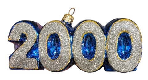 Bombka Komozja: Millenium niebieskie