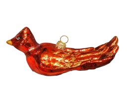 Bombka Komozja: Ptak czerwony