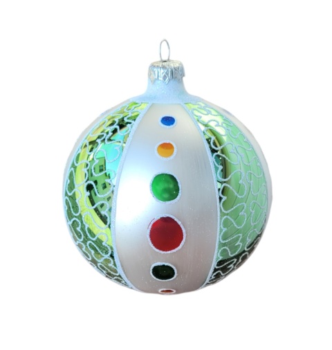 Bombki 100 dekorowane op.4szt LUDOWE (24)