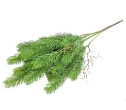 Bouquet 53cm 7 light green spruce branches (CV36119-MIX)