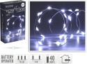 40LED cold wire lights 195cm battery-powered (AX9730420)