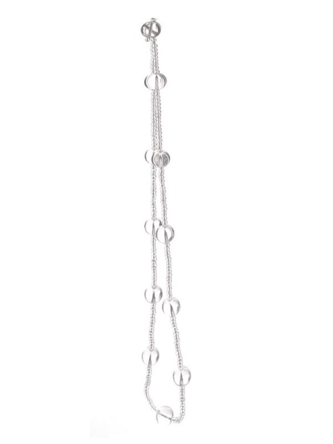 Łańcuch akryl z koralikami i kulkami dł.1m (DN102251)-20%