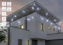 LED icicle curtain outdoor thick cable 100L + socket cold white + flash cold white (25-332) 4.8m/6W