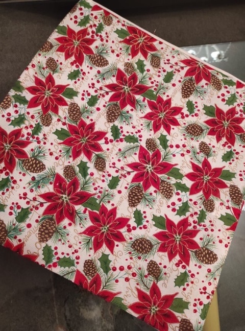 Poszewka na poduszkę gwiazda betlejemska (PTC4324) -30%