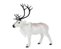 Standing reindeer 99cm fur light beige 99x103x30cm (720027)