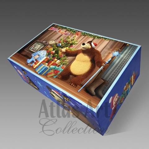 Atlas Art Box: Masha and the Bear - New Year is Coming! (ZL0005AA)