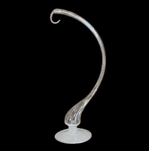 Glass stand for round or shaped baubles 21,5cm (E02)