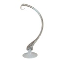 Glass stand for round or shaped baubles 21,5cm (E02)