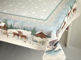 Obrus gobelinowy Eden 140x240cm Sarenki w lesie (SW212)