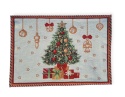 Basic tapestry placemat 33x48cm Christmas tree with gifts (659)