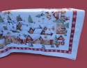 Basic tablecloth 140x240cm Santa's sleigh over the city (123)