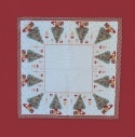 Obrus basic gobelin 85x85cm Choinka z prezentami (674)