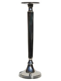 Świecznik metal. srebrny wysoki 35*11cm (IK0076)-20%