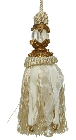 Wisior z chwostem akrylowe diamenciki (520276)