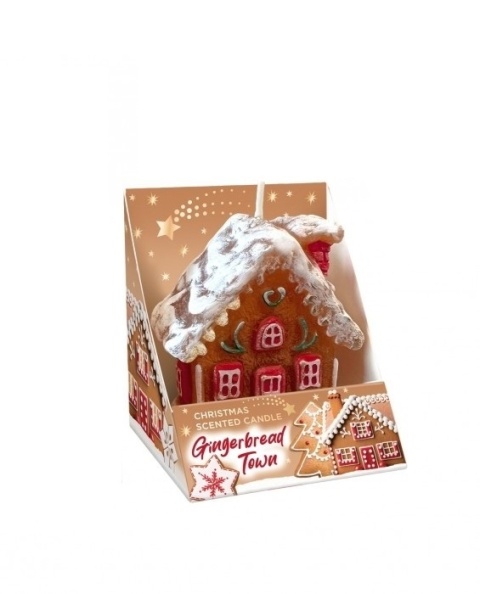 Gingerbread House Scented Candle (B)