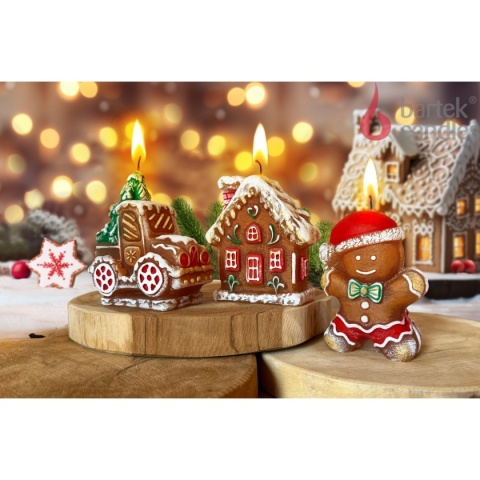 Gingerbread House Scented Candle (B)