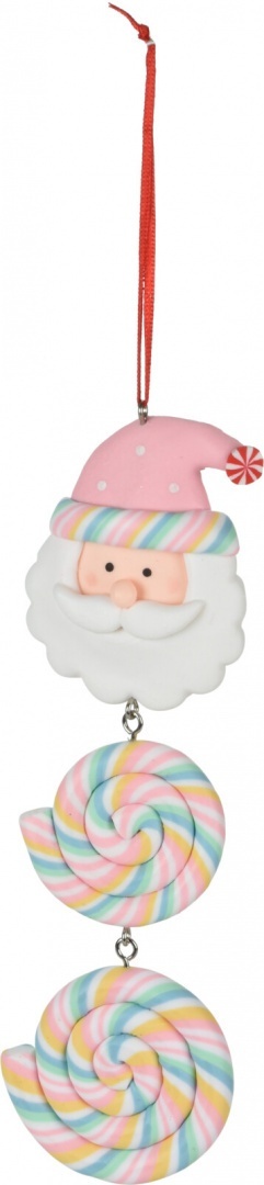 Zawieszka "cukierkowa" długa 15cm 3 elementowa 3wzory (062675)-20%