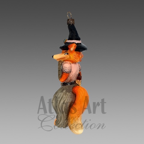 Bombka Atlas Art: Lisica z kulą (00599AA)